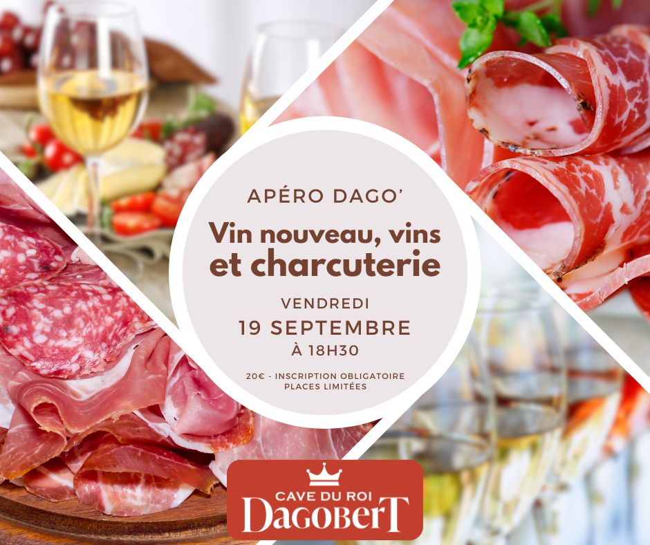 Apéro’Dago – vins, charcuterie et vin nouveau – 19/09/25 à 18h30